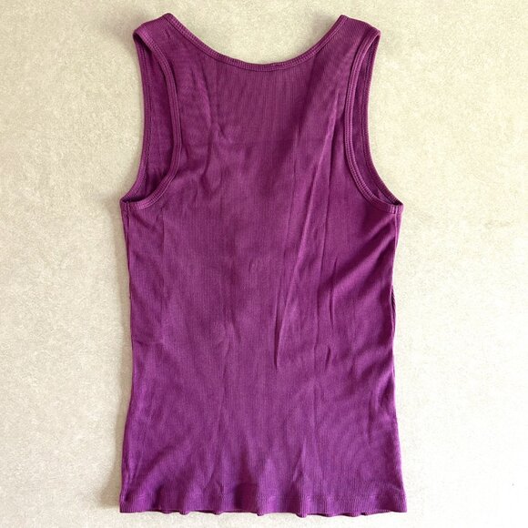 Purple V-neck Embellished Sequin Tank ASO Sharpay Evans - Picture 3 of 7